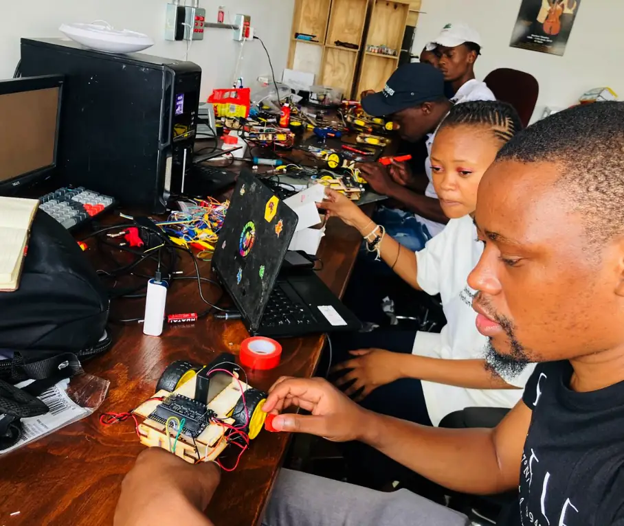 Empowering Coaches through Robotics Training in South Africa