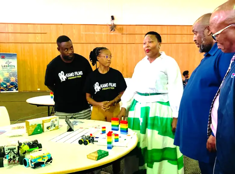 United Siyafunda proudly participated in the Science Festival held in Lesotho on Friday, 7th November. The event welcomed representatives from the Ministry of Science, Technology, and Communication, who visited the United Siyafunda exhibition stall to explore the organisation's latest educational innovations.