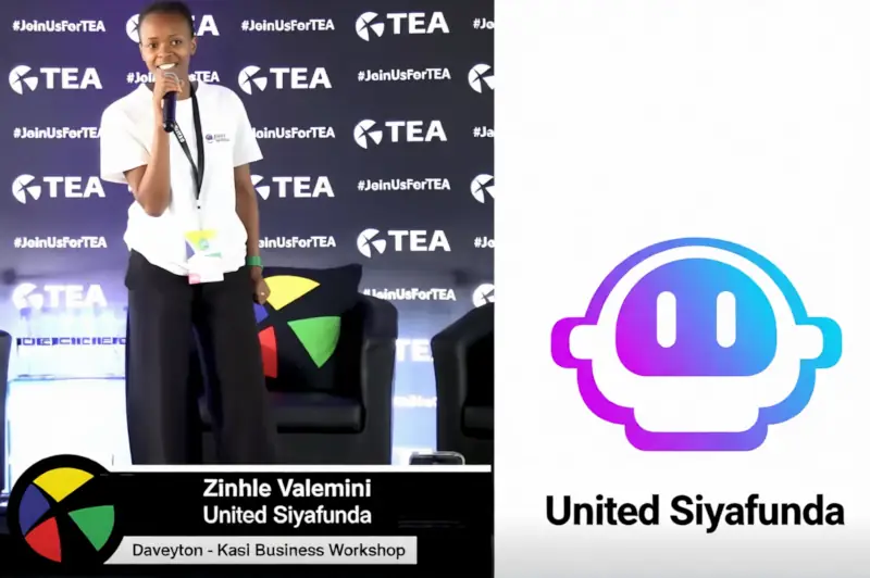 Our talented Technical Director, Zinhle Valemini, is showcasing our affordable robotics kit at the Kasi Business Challenge, aimed at empowering undeserved communities through practical Coding and Robotics education.