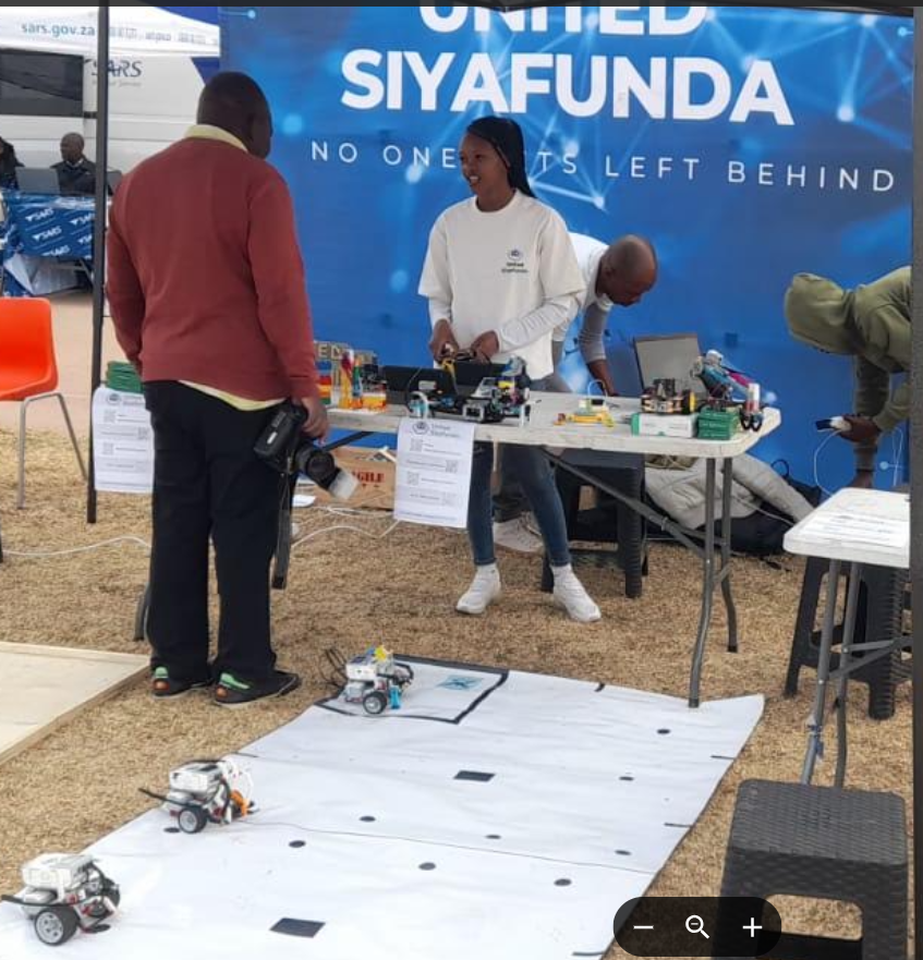 On 23 July 2026, United Siyafunda NPC proudly participated in the Alex Career Expo, alongside our valued partner, LewaTech. The event brought together learners eager to explore career opportunities and gain insight into the world of technology and innovation.