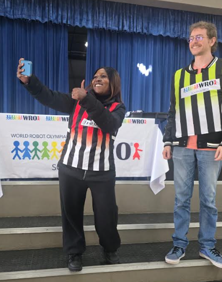 Over the weekend, our CEO had the honour of serving as a judge in the Future Innovators category at the World Robotics Olympiad. This was not only a proud moment for United Siyafunda but also an important milestone on her journey towards becoming an international judge in the field of robotics and innovation at this popular event.