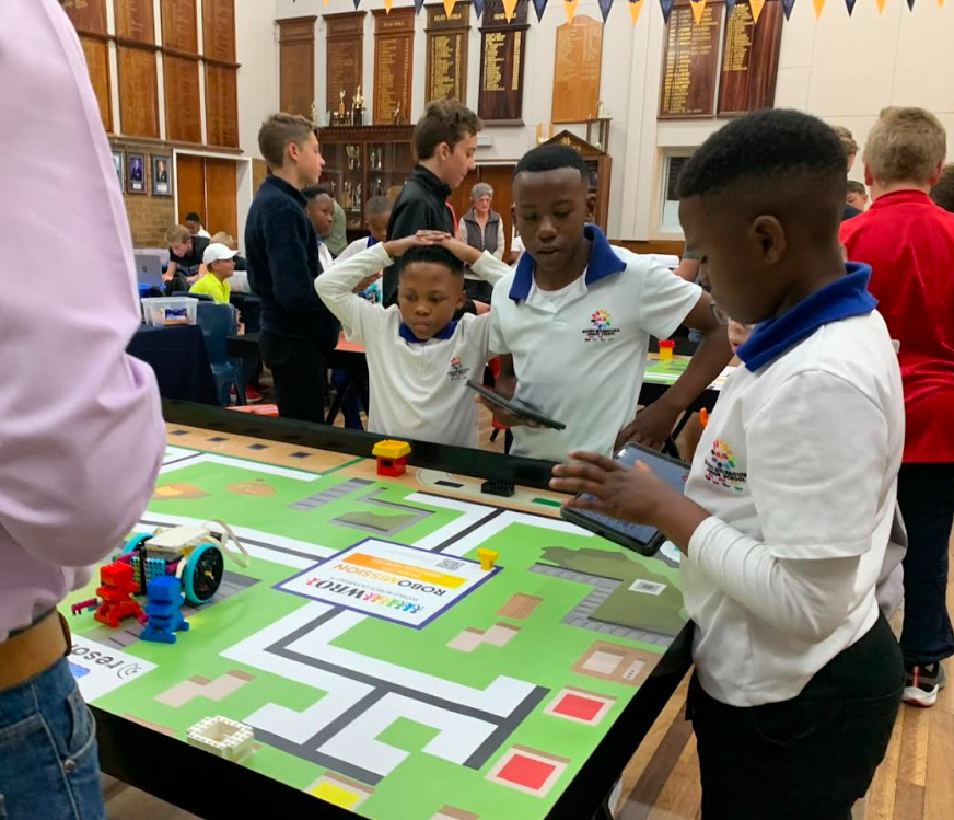 This past Saturday, Maseru International Junior School joined the World Robotics Olympiad in Bloemfontein as guest teams, and our hearts are full. 