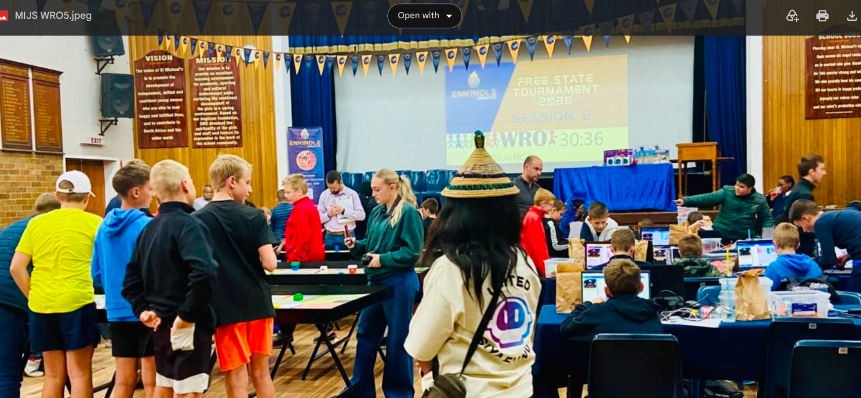 This past Saturday, Maseru International Junior School joined the World Robotics Olympiad in Bloemfontein as guest teams, and our hearts are full. 