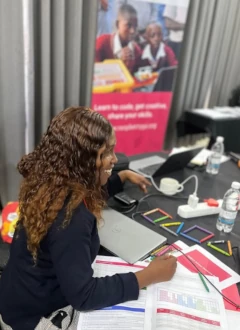 We are proud to share that our CEO, Dieketseng Nibe, was invited by Raspberry Pi as a guest facilitator at the training and she will be delivering training to educators next week.